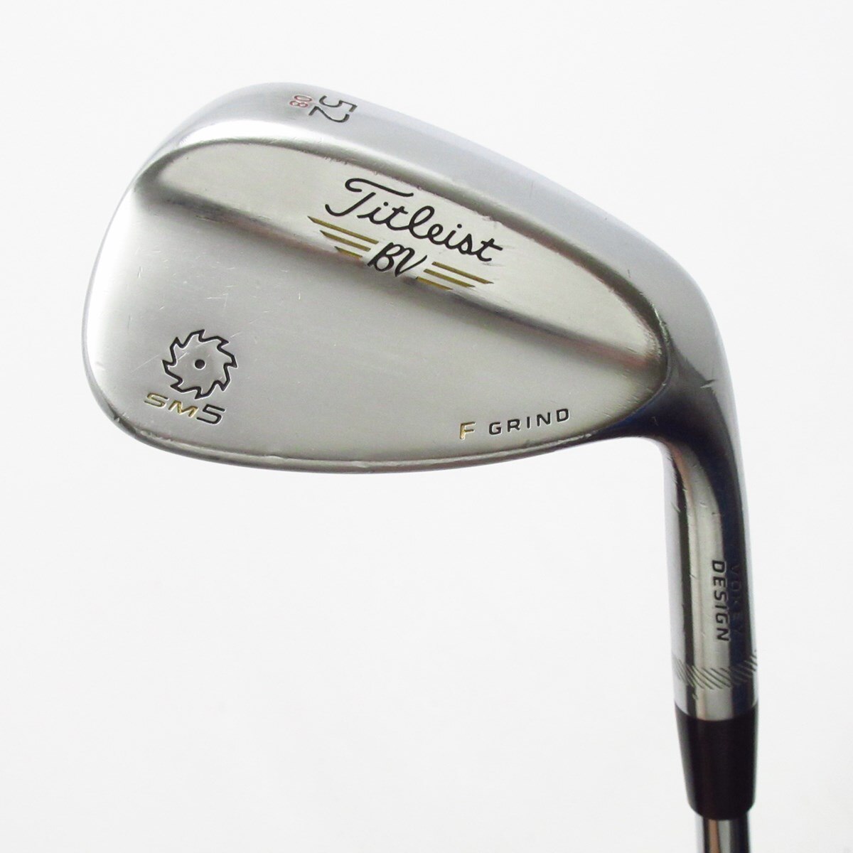 中古】ボーケイ SM5 ツアークローム M GRIND ウェッジ Dynamic Gold 52