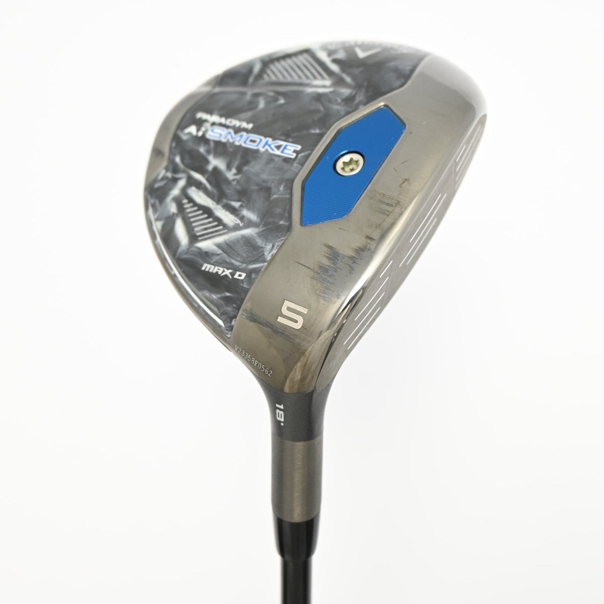 美品　パラダイムFW5番18° ツアーAD CQ5S 工房カスタム 中古】パラダイム Ai SMOKE MAX D フェアウェイウッド Tour AD CQ-5 18