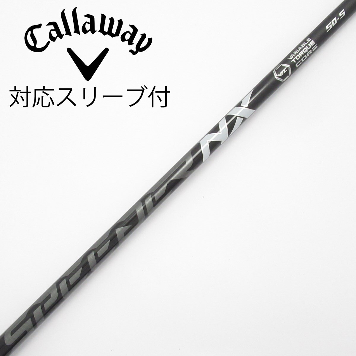 NXブラック　50X callawayスリーブ　ドライバーシャフト　純正グリップ 中古】Speeder NX BLACK ドライバー用_スリーブ付 Speeder NX BLACK 50