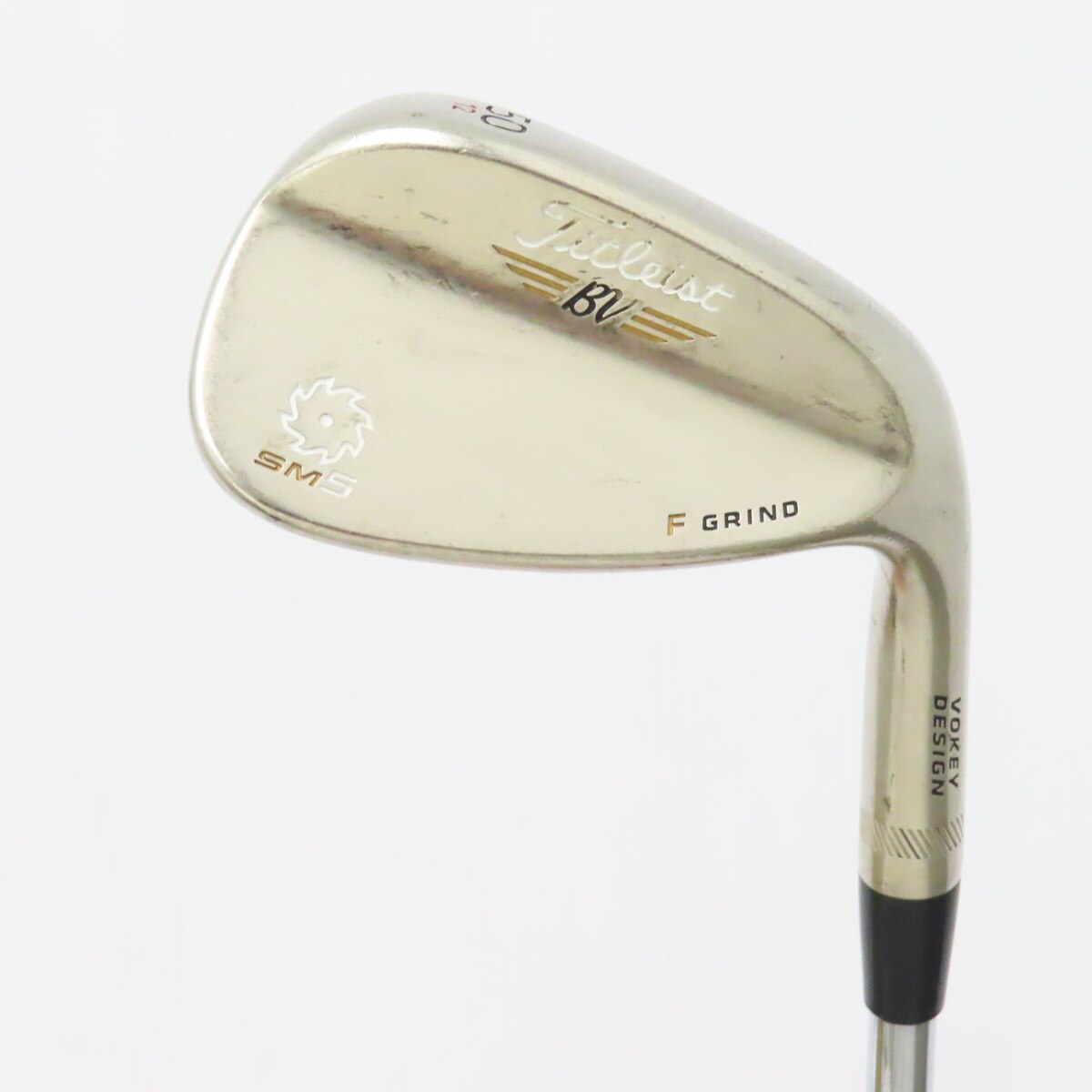 中古】ボーケイ SM5 ゴールドニッケル F GRIND ウェッジ Dynamic Gold