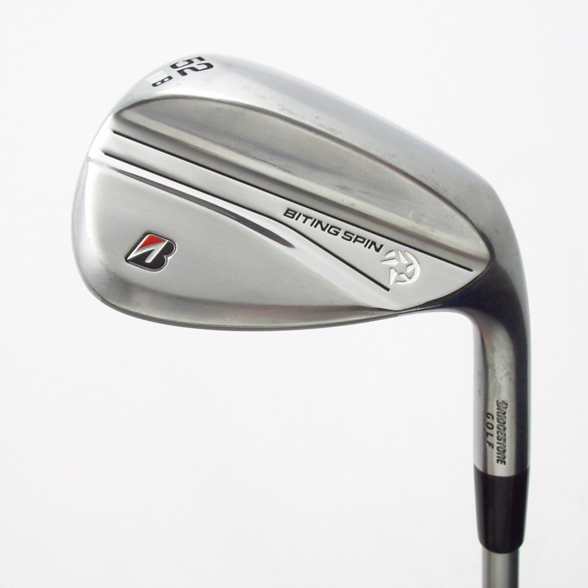 中古】BITING SPIN ウェッジ MCI SOLID 85 SILVER 52-08 設定無 C