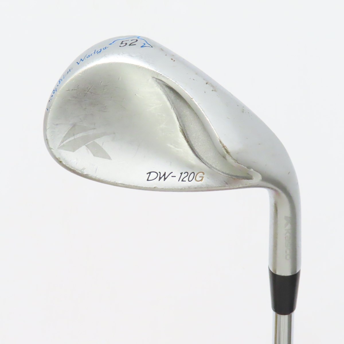 中古】ドルフィン DW-120G ウェッジ スチールシャフト 52 判別不能 D