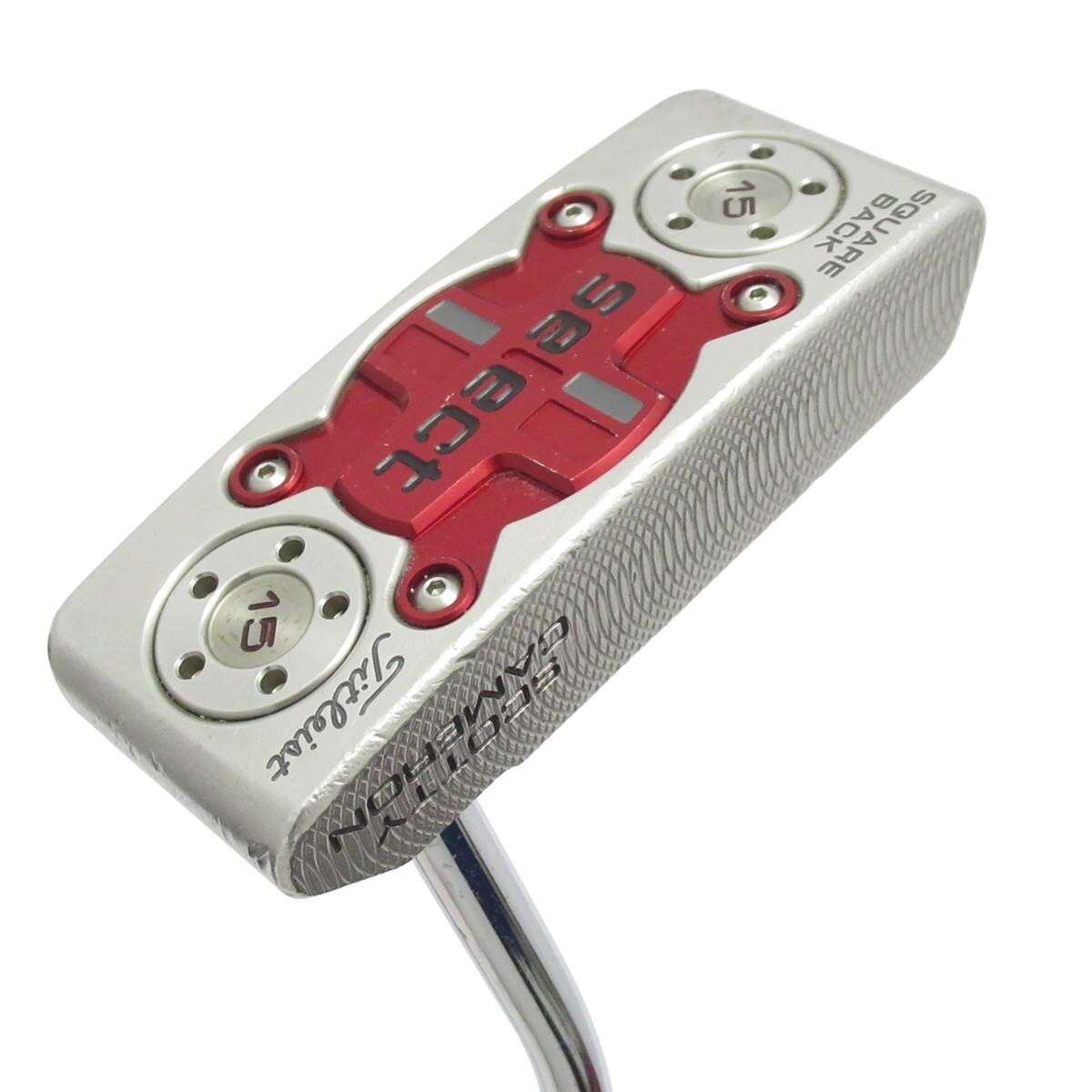 中古】セレクト SQUARE BACK(2014) パター スチールシャフト 計測項目