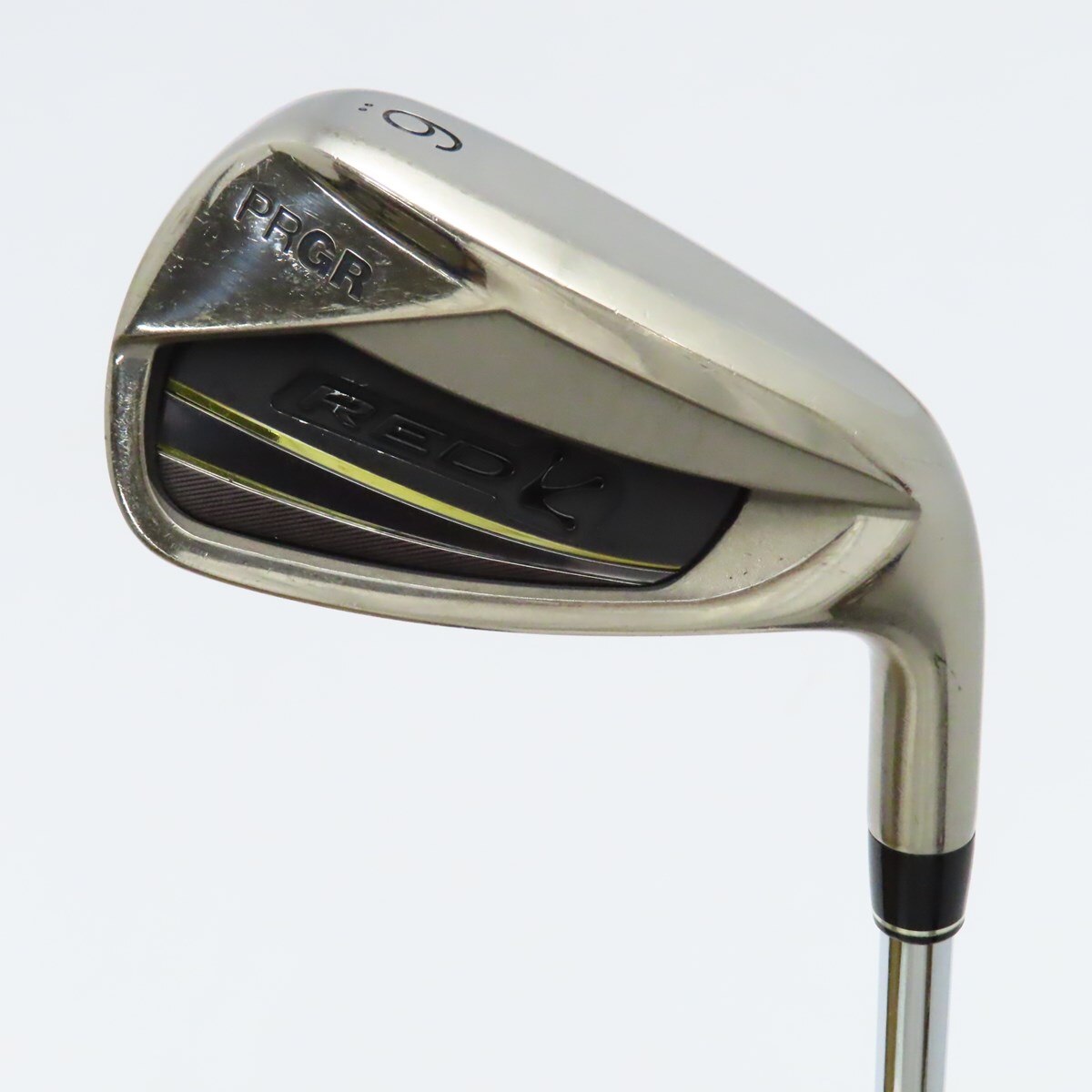 中古】RED TITAN FACE アイアン SOFT STEEL NS PRO FOR PRGR 26 R CD