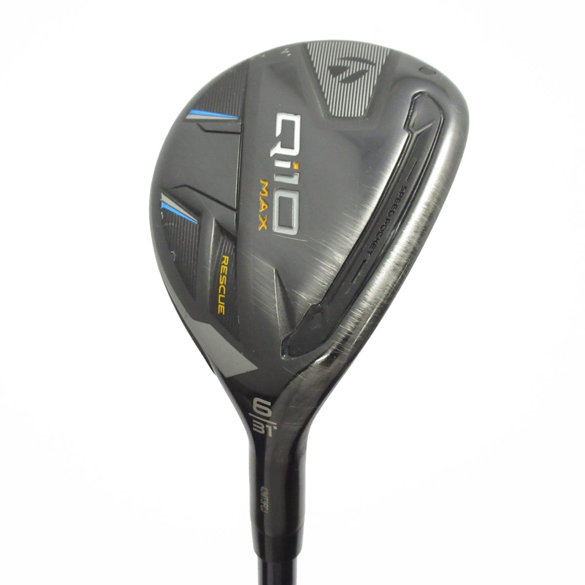 中古】Qi10 MAX レスキュー ユーティリティ Diamana Blue TM60 31 S CD