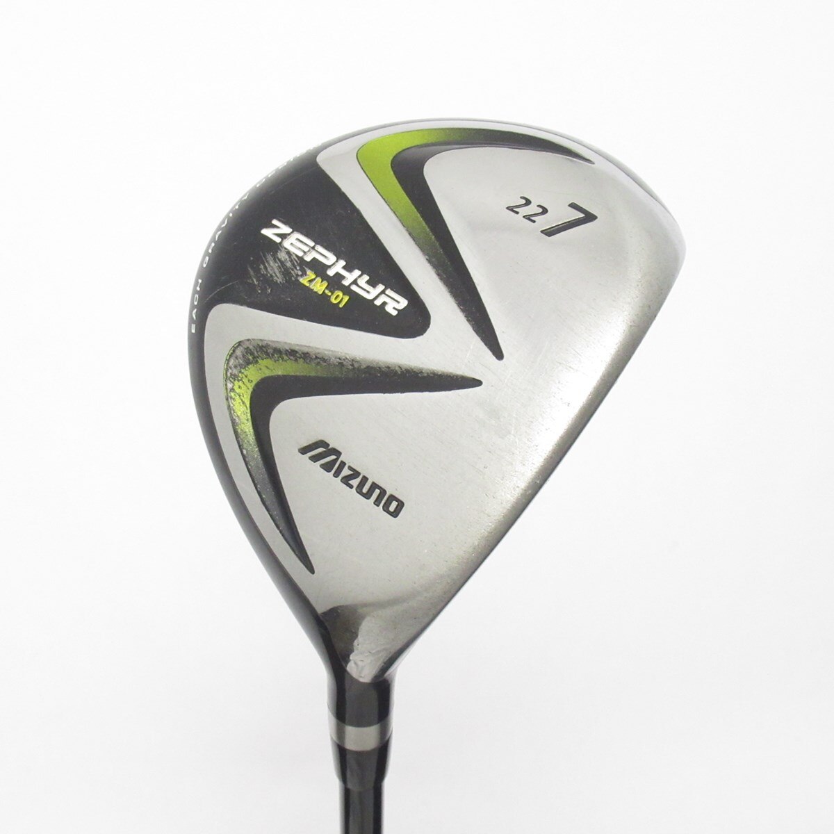 ◯Mizuno Zephyr ドライバー・ゴルフウッド　3本セット シャフト:L 中古】ゼファー ZM-01 フェアウェイウッド ZEPHYR 22 S D(フェアウェイ