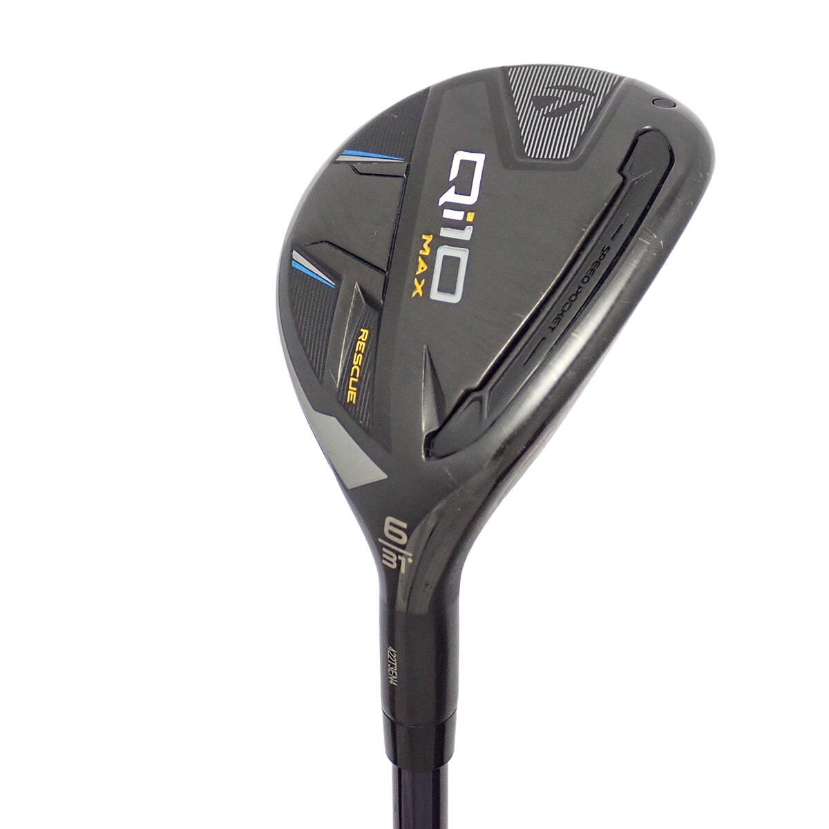 中古】Qi10 MAX レスキュー ユーティリティ Diamana Blue TM60 31 R CD