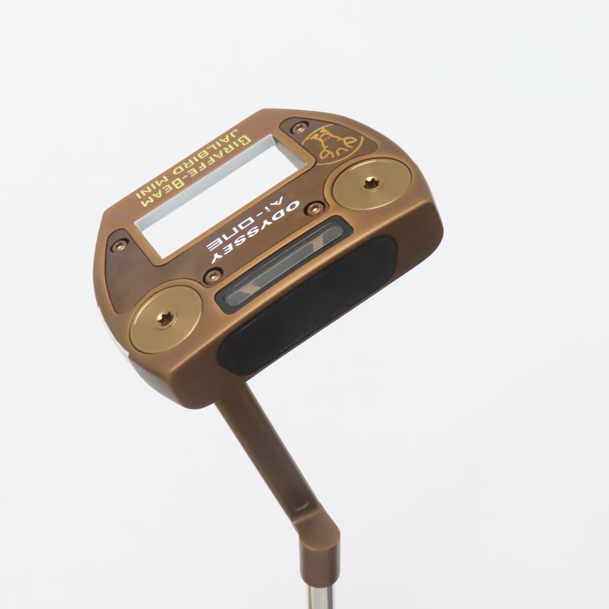 中古】Ai-ONE GIRAFFE-BEAM JAILBIRD MINI パター スチールシャフト