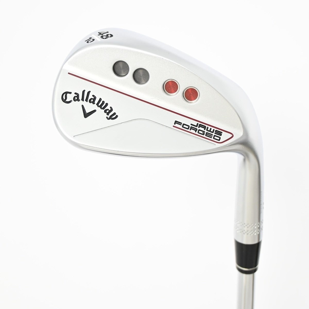 中古】JAWS FORGED クロムメッキ仕上げ ウェッジ N.S.PRO MODUS3 TOUR