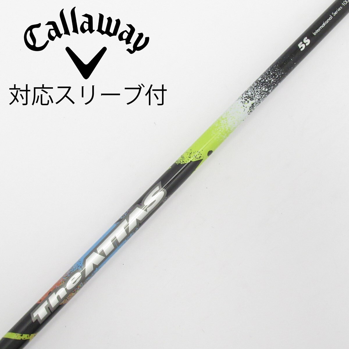 attas panchi 5 SR キャロウェイスリーブ 1w用 中古】THE ATTAS ドライバー用_スリーブ付 THE ATTAS 5 S C(シャフト