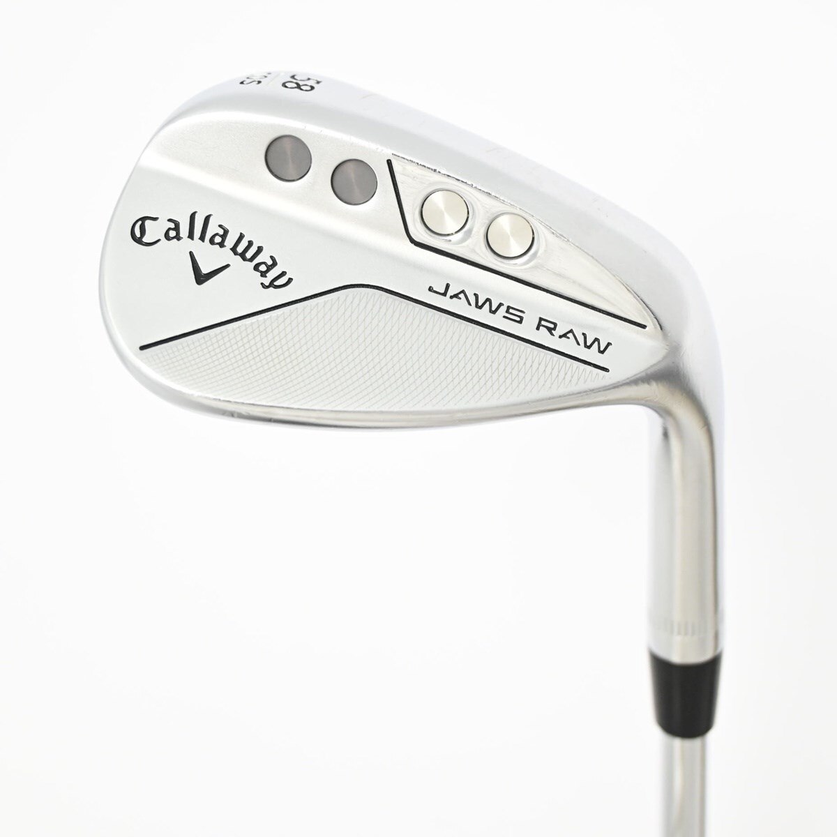 Callaway Jaws Raw 58度 ウェッジ中古品(美品) 中古】JAWS RAW スタンダードグラインド クロムメッキ仕上げ ウェッジ