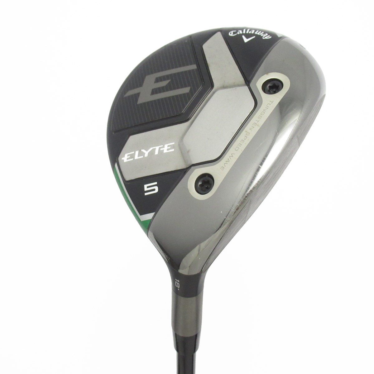 美品キャロウェイエリートスリーブ対応モデル5W 18°テンセイグリーン5-S 中古】エリート フェアウェイウッド TENSEI GREEN 60 for Callaway 18