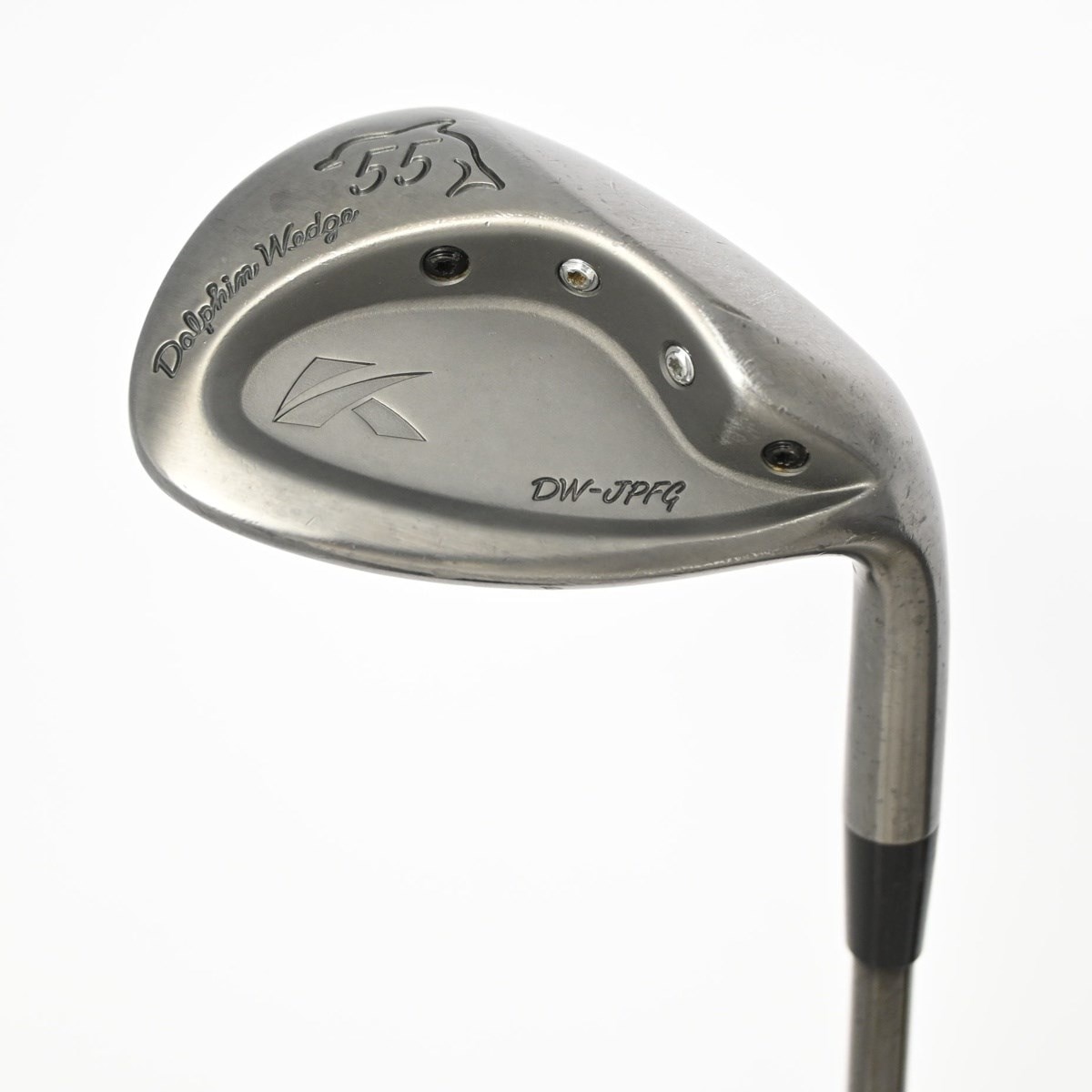 ドルフィンウエッジ　DW-JPFG 51 と 55 中古】ドルフィンウェッジ DW-JPFG ウェッジ スチールシャフト 55 判別