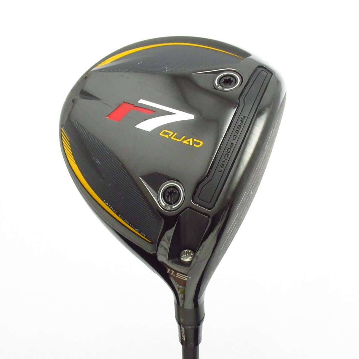 【美品】r7 quadミニドラ VENTUS 黒5S+純正セット テーラーメイド r7 QUAD ミニドライバー ベンタス・ベンタスTR 右利き
