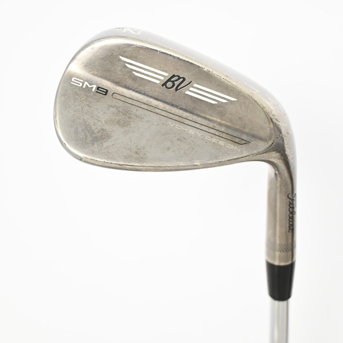 中古】ボーケイ SM9 BRASHED STEEL ウェッジ Dynamic Gold 52-12 WEDGE