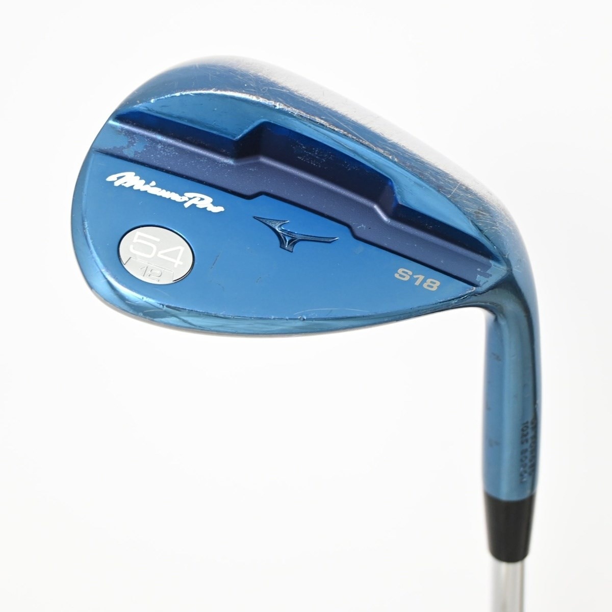 中古】MizunoPro S18 BLUE ウェッジ Dynamic Gold 120 54-12 判別不能