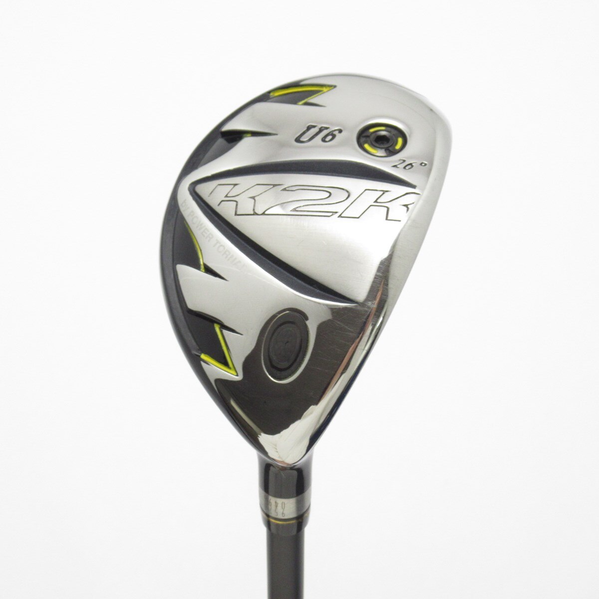 KASCO キャスコ K2K 55 22° ユーティリティ UT ゴルフクラブ 中古】K2K ONE LENGTH ユーティリティ ATTAS MB HY 55 26 R C