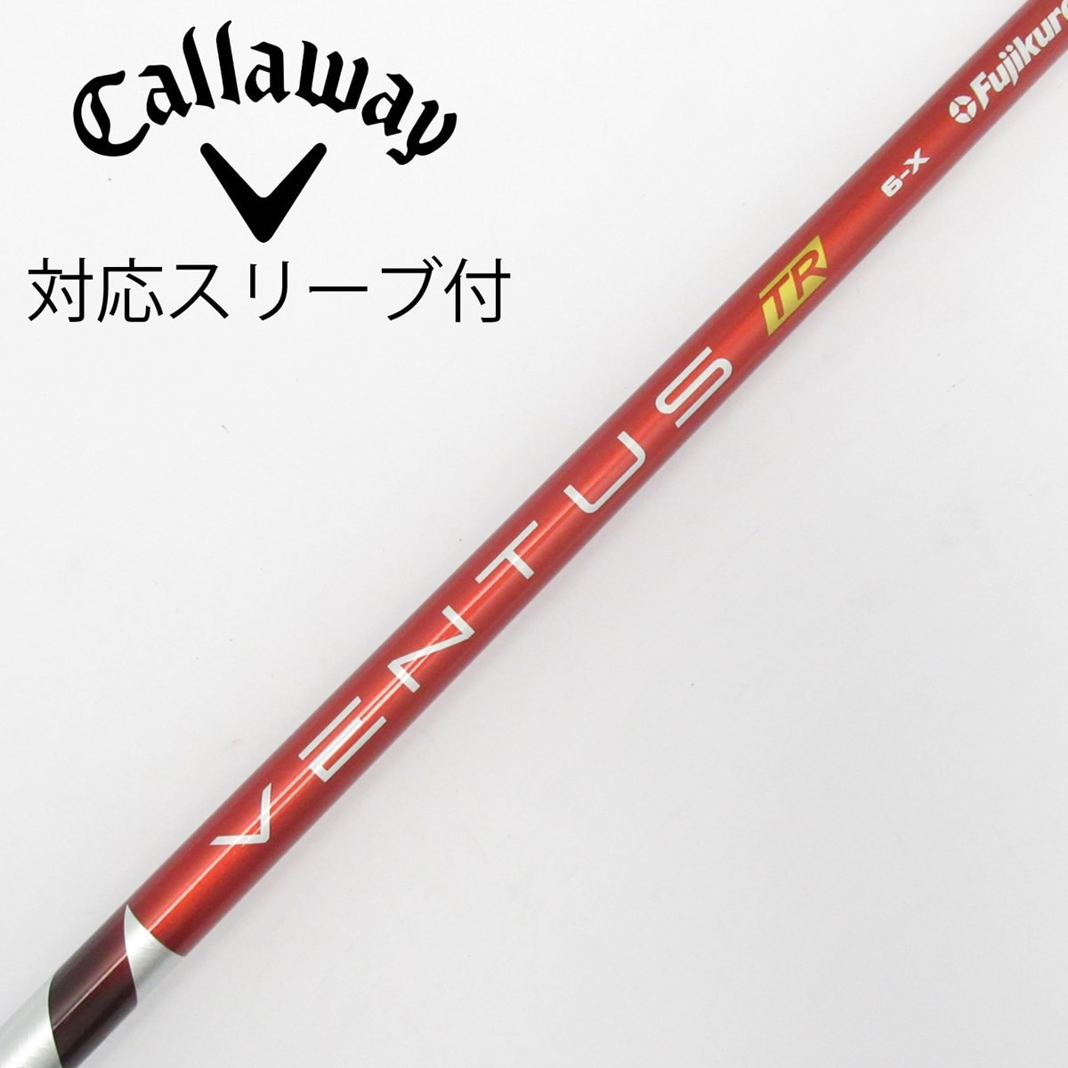 VENTUS TR RED 6S ピンスリーブ付き ドライバー用シャフト 中古】VENTUS TR RED(VELOCOREあり) ドライバー用_スリーブ付 VENTUS