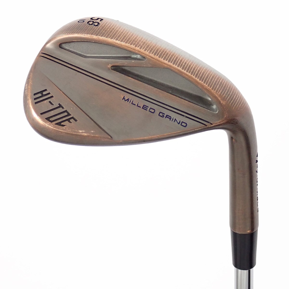 HI-TOE3 ウェッジ 58度 10度 中古】ミルドグラインド HI-TOE3 ウェッジ スチールシャフト 58-10