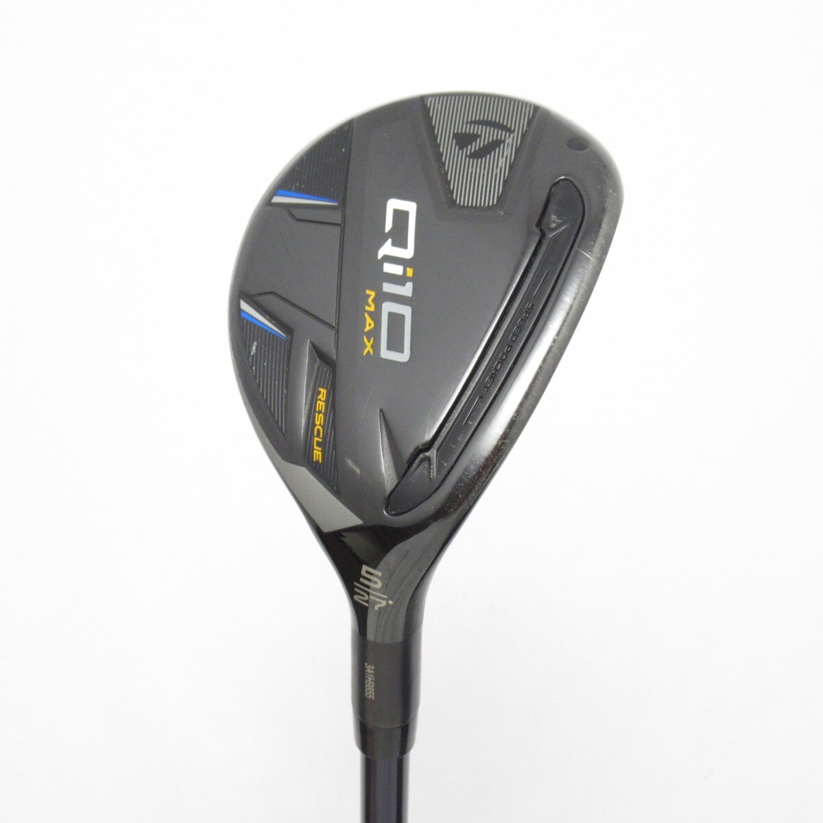 Qi10 MAX レスキュー 3U&4U 2本組 ディアマナブルーTM60 R 中古】Qi10 MAX レスキュー ユーティリティ Diamana Blue TM60 27 R CD
