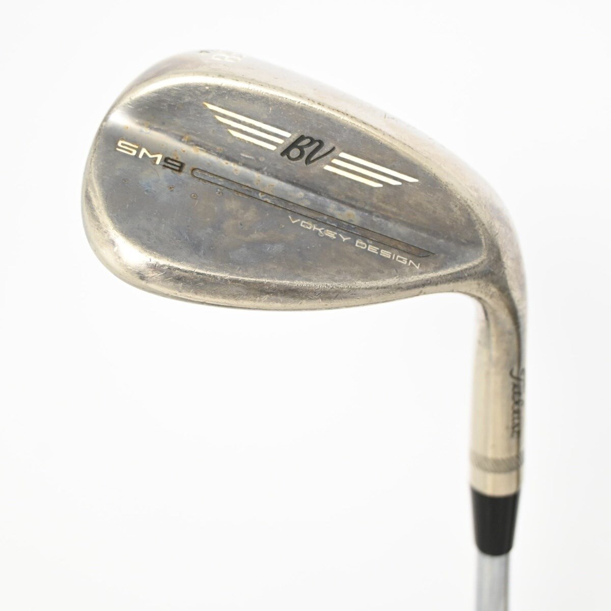 中古】ボーケイ SM9 BRASHED STEEL ウェッジ DG SPINNER 58-14 WEDGE D