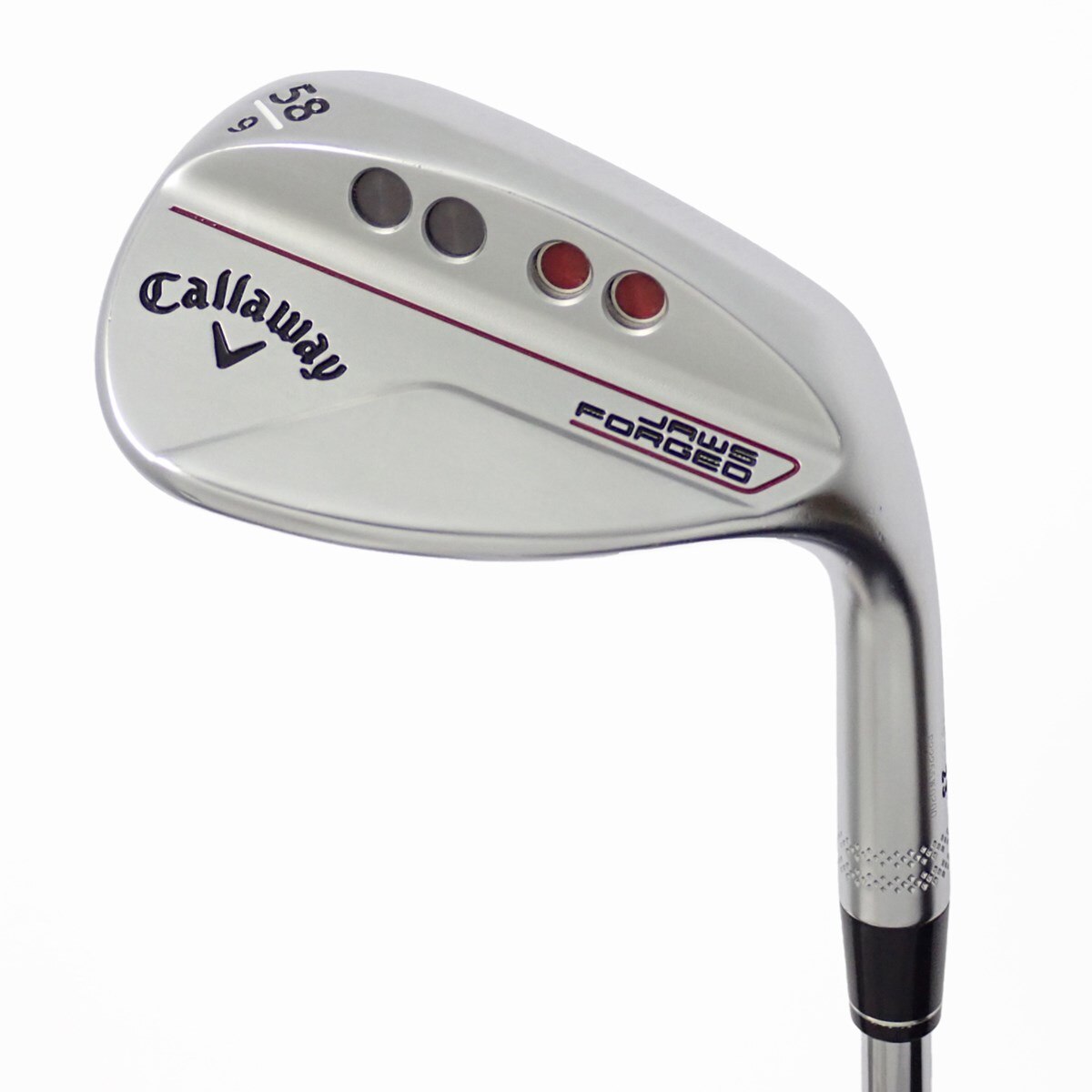 中古】JAWS FORGED クロムメッキ仕上げ ウェッジ N.S.PRO 950GH neo 58