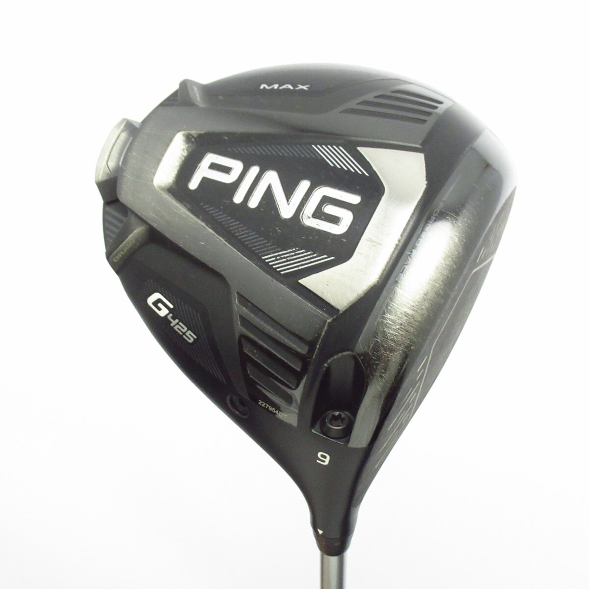 ping g425 MAX 9° ドライバー　The ATTAS 6Sシャフト 中古】G425 MAX ドライバー ATTAS DAAAS 6 9 S D(ドライバー（単品