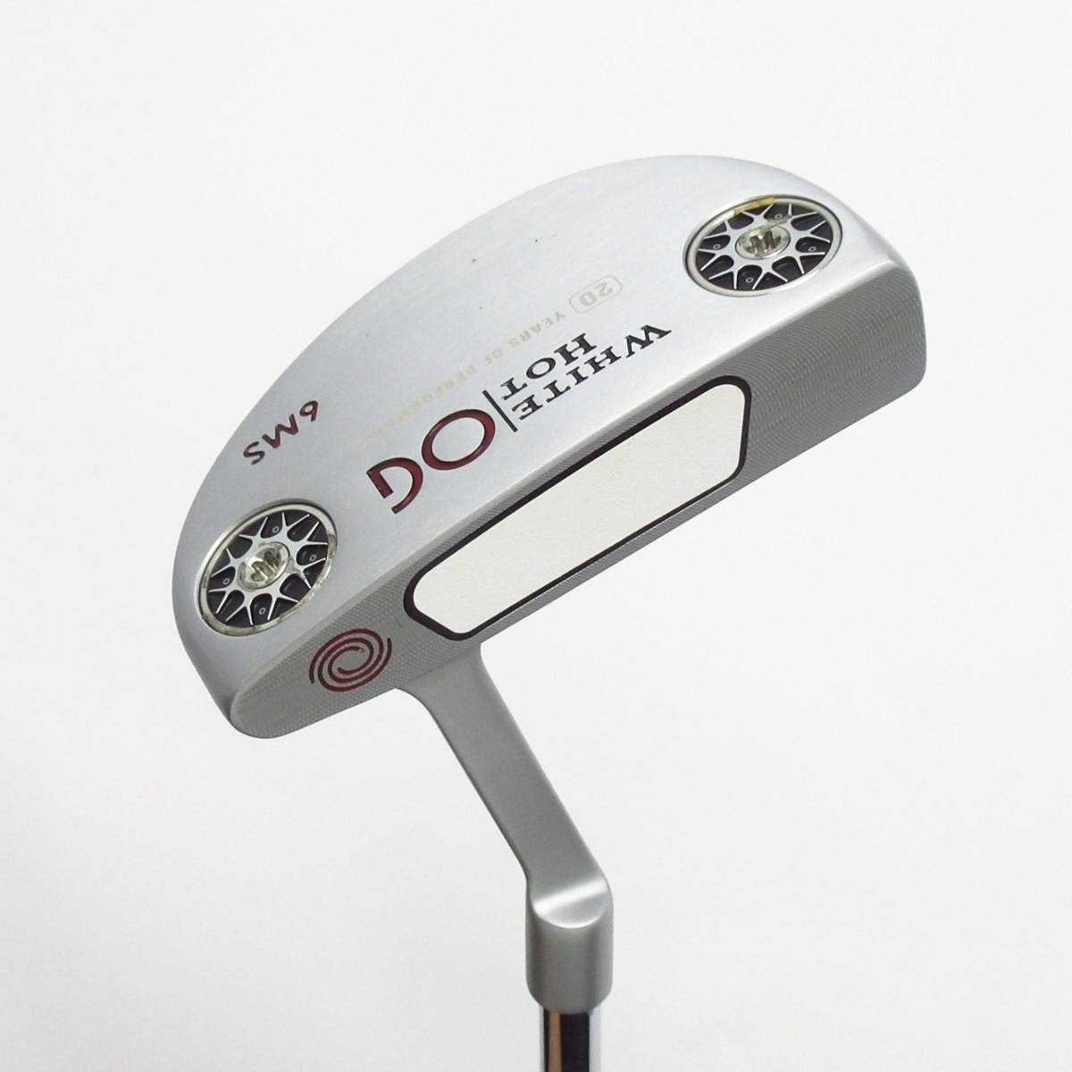 中古】WHITE HOT OG #6MS パター カーボンスチール複合シャフト 計測