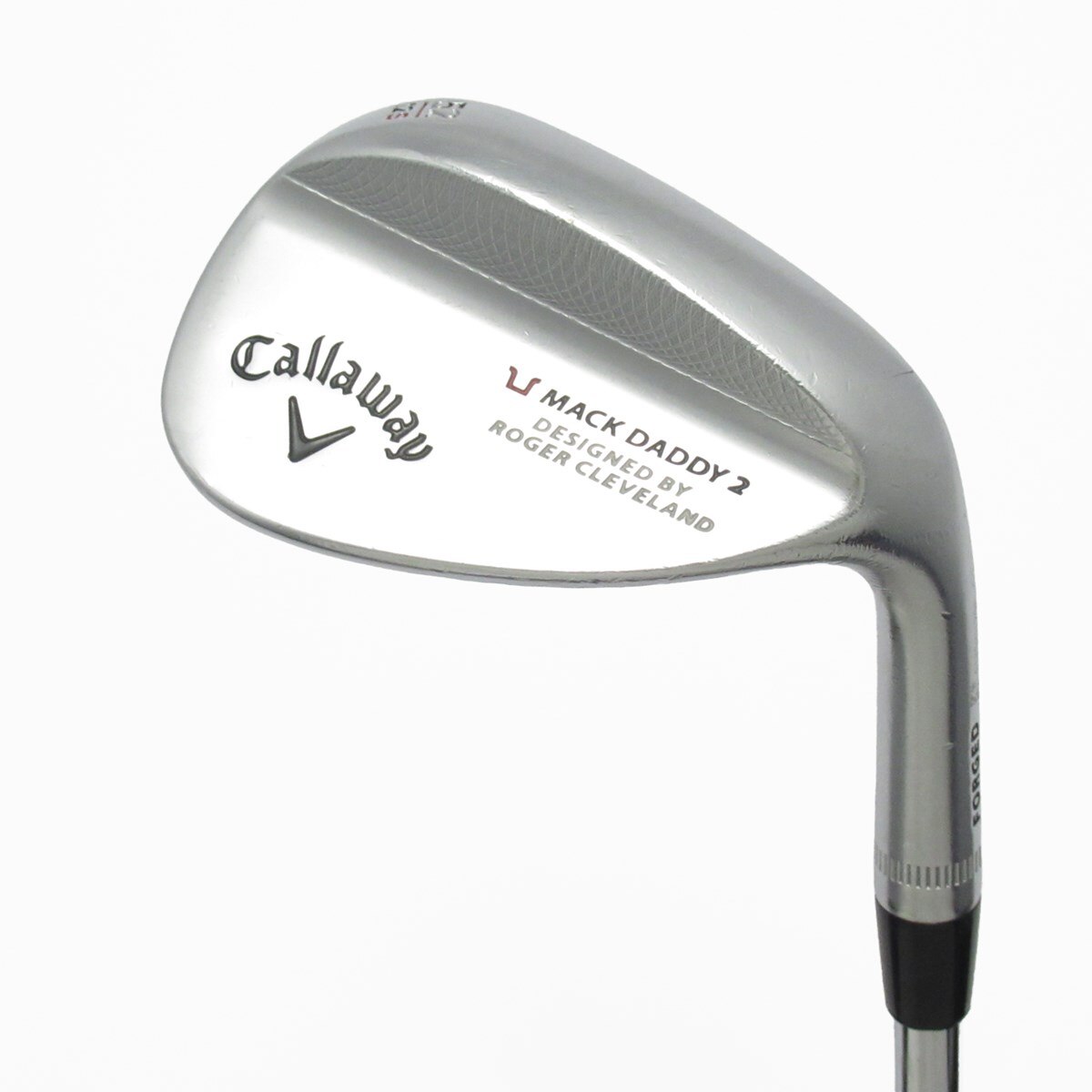 中古】MACK DADDY2 Chrome ウェッジ スチールシャフト 52-12 判別不能