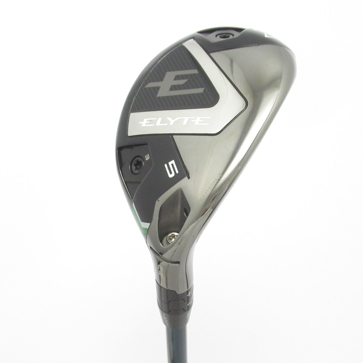 【超美品】ELYTEエリート ユーティリティー5番24°純正スチール 中古】エリート ユーティリティ VENTUS GREEN 5 for Callaway 24 SR C