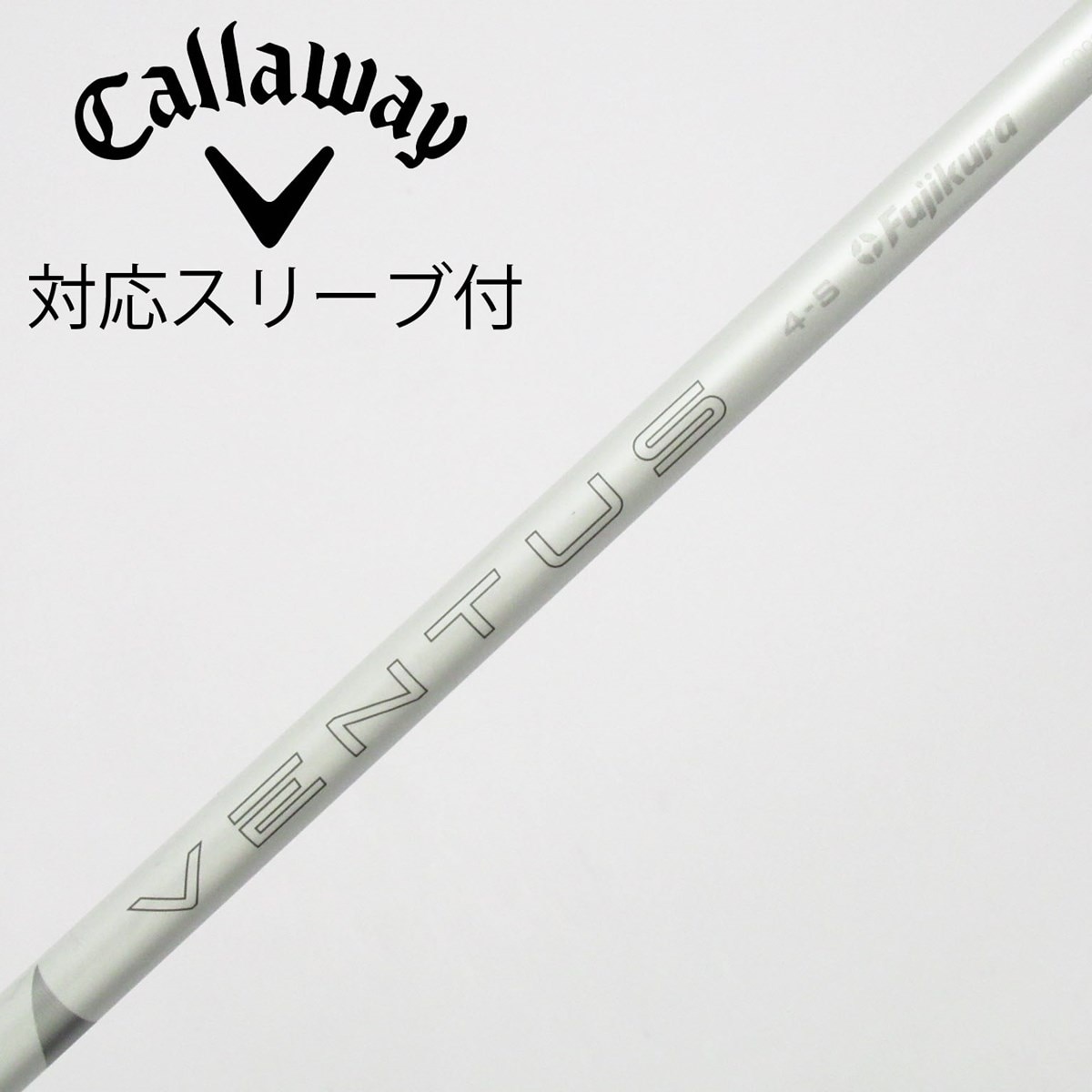 中古】ベンタス ホワイト シャフト・スリーブ (フジクラ) VENTUS 通販