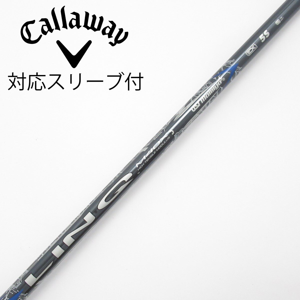 中古】LIN-Q BLUE EX ドライバー用_スリーブ付 LIN-Q BLUE EX 5 S B