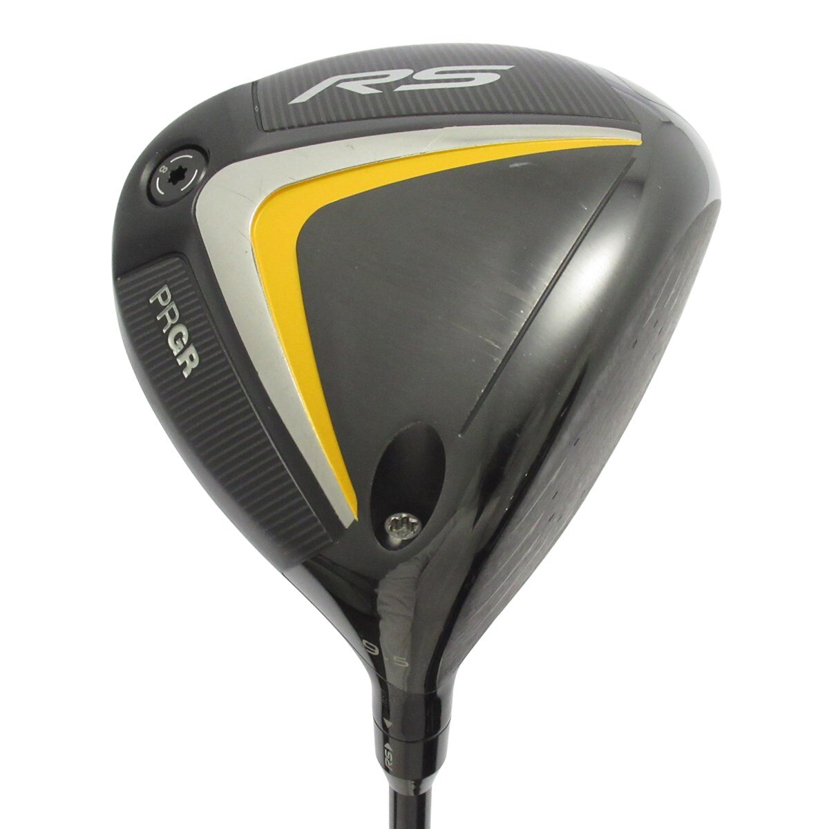 中古】RS JUST ドライバー Diamana FOR PRGR BLACK 9.5 S C(ドライバー