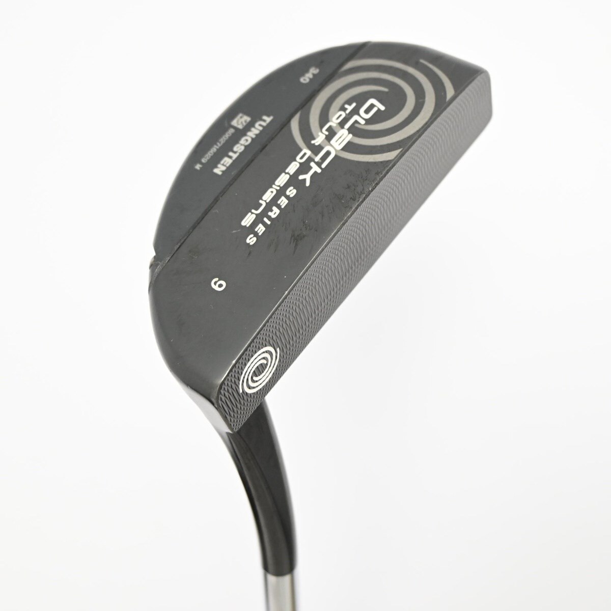 【美品・希少】BLACK SERIES TOUR DESIGNS ♯9 パター 中古】BLACK SERIES TOUR DESIGNS #9 パター スチールシャフト 計測