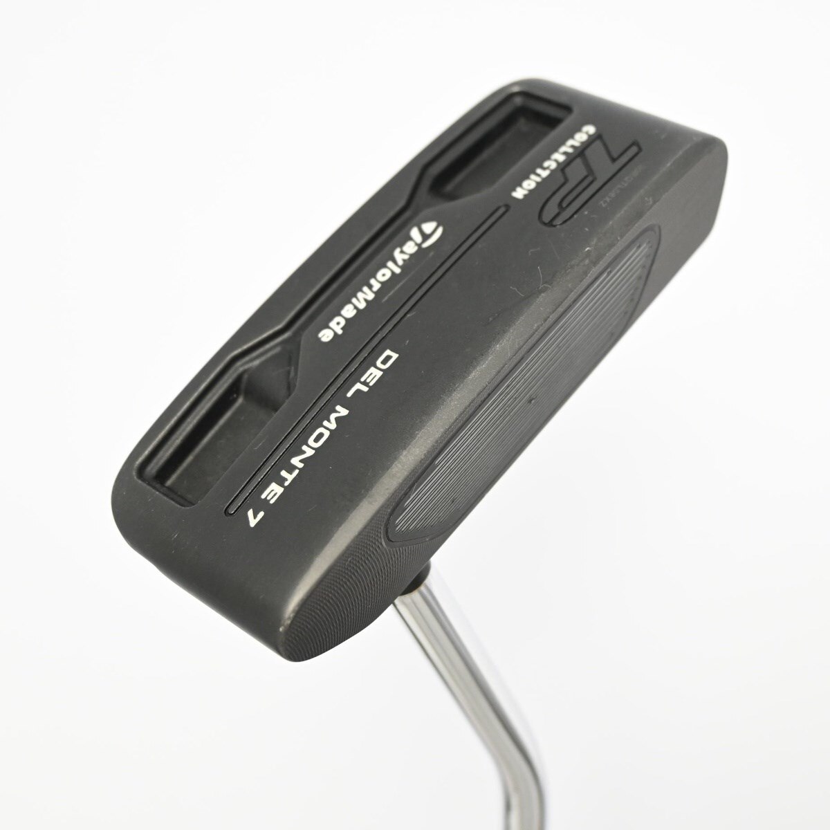テーラーメイド TP ブラック デルモンテ 7 パター※未使用品レフティ 中古】TP ブラックコレクション DELMONTE 7 パター スチールシャフト