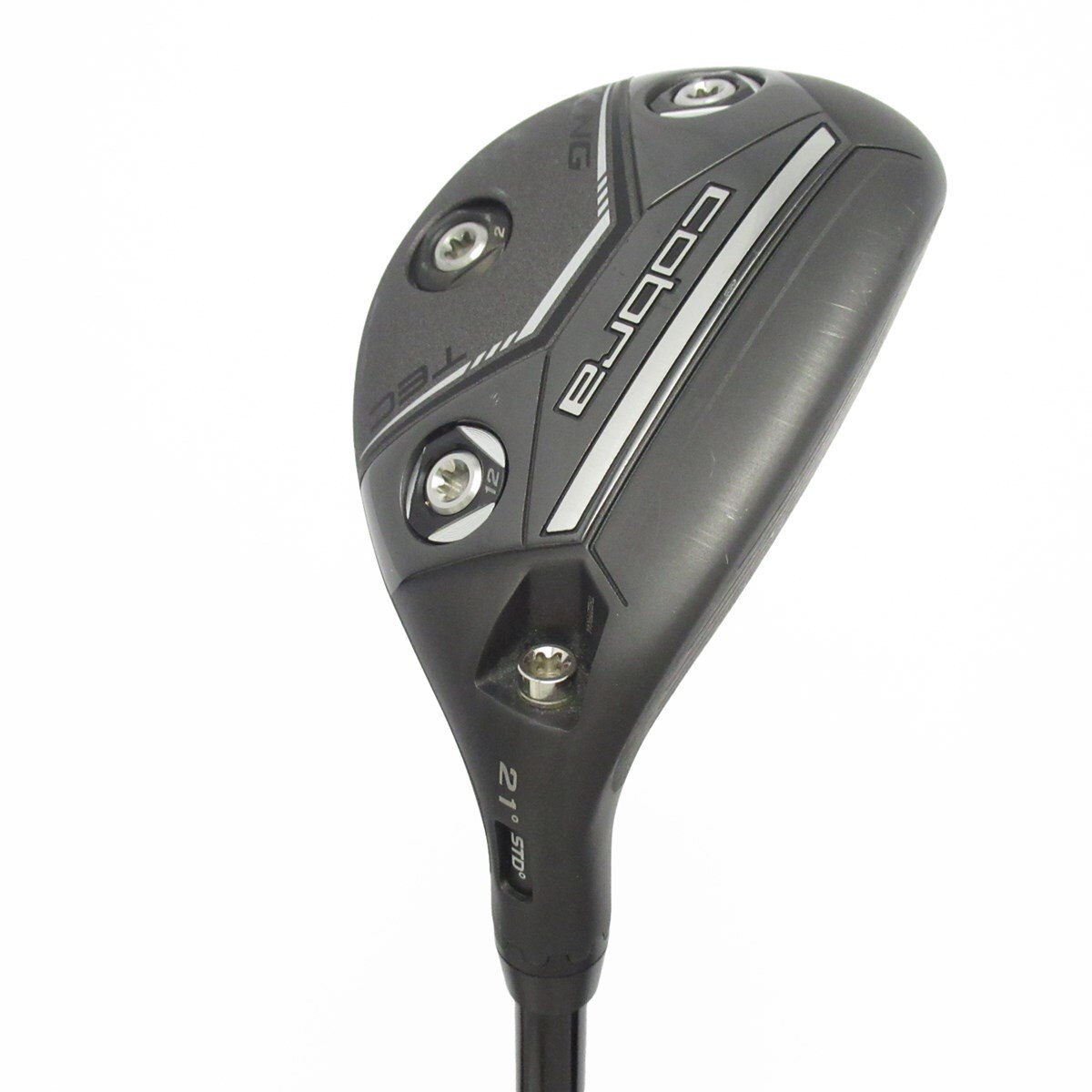 Cobra TEC ユーティリティクラブ 21度ヘッドカバー付き 中古】キング TEC ハイブリッド ユーティリティ オリジナル Tour AD