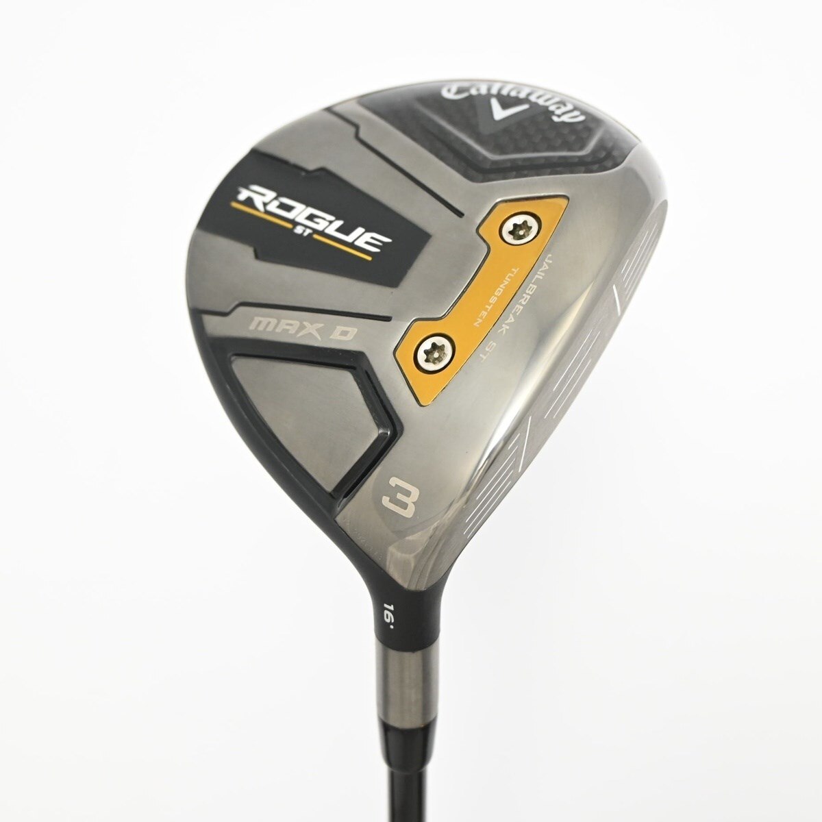 【新品】ローグst MAX D フェアウェイウッド 16度　テンセイ1ｋホワイト 中古】ローグ ST MAX D フェアウェイウッド TENSEI Pro White 1K 60 16