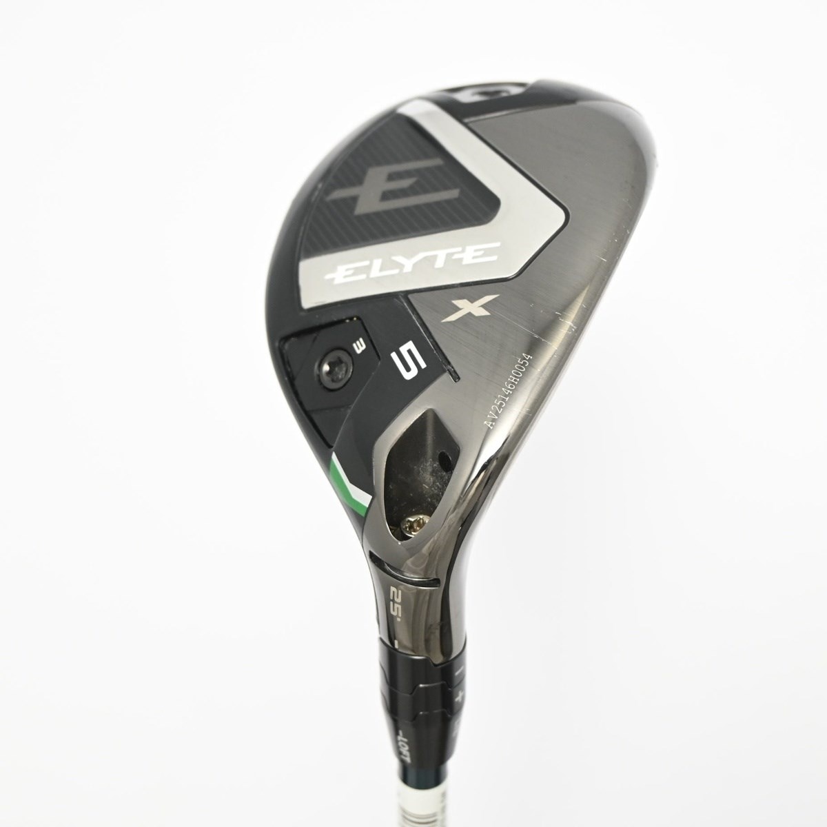 キャロウェイ ユーティリティ エリート X 5U 25°モーダスゴースト 中古】エリート X ユーティリティ VENTUS GREEN 5 for Callaway 25 S C
