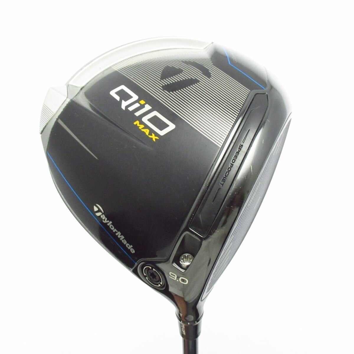 テーラーメイド Qi10 9.0° ドライバー Diamana TM50S 中古】Qi10 MAX ドライバー Diamana Blue TM50 9 S C(ドライバー（単品