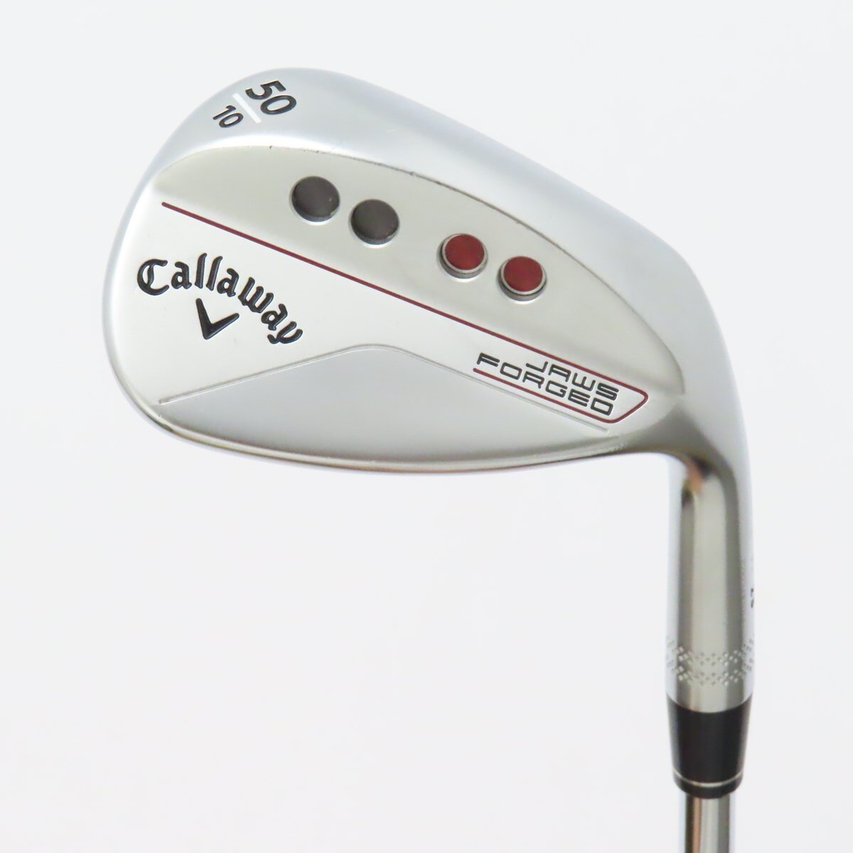 中古】JAWS FORGED クロムメッキ仕上げ ウェッジ N.S.PRO MODUS3 TOUR