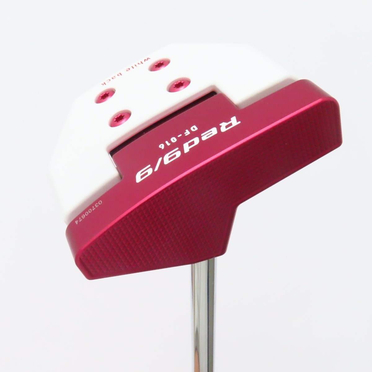 中古】Red9／9 ホワイトバック DELTA-FACE DF-016 角マレット パター