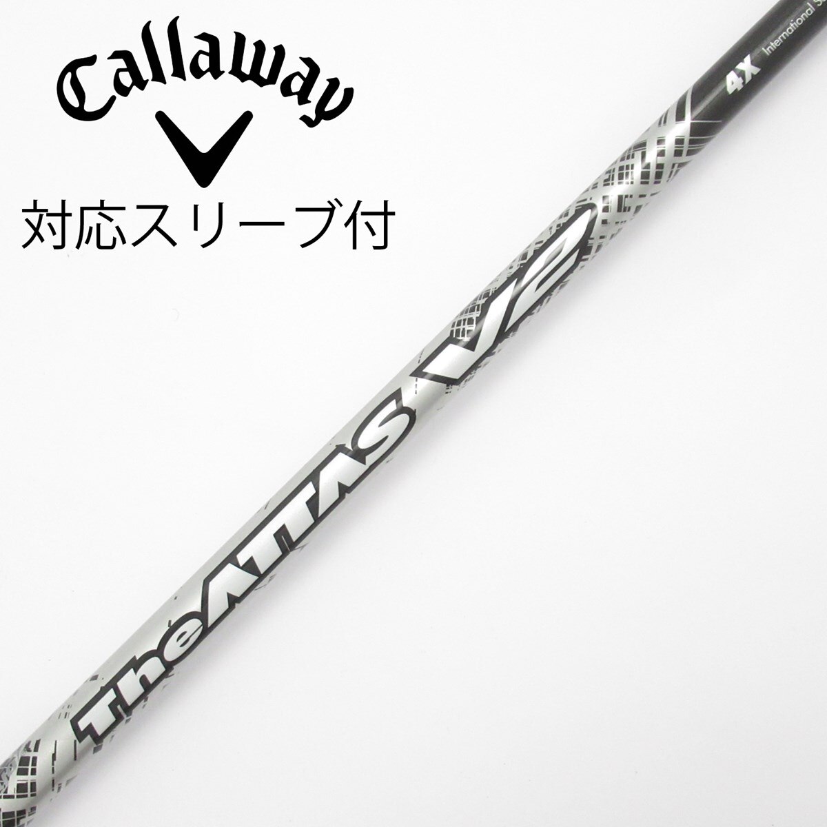 The ATTAS V2 4SR キャロウェイスリーブ付 ドライバー用 中古】THE ATTAS V2 ドライバー用_スリーブ付 THE ATTAS V2 4 X C