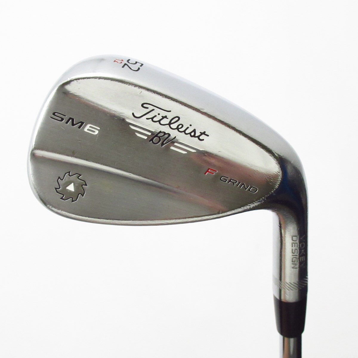 中古】ボーケイ SM6 ツアークローム F GRIND ウェッジ Dynamic Gold 52