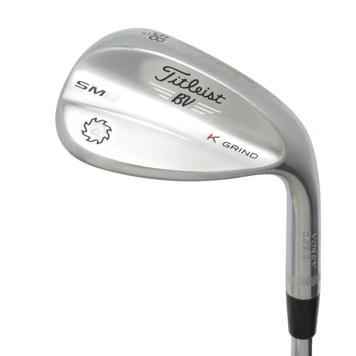 中古】Vokey SM6 ツアークローム K GRIND ウェッジ N.S.PRO MODUS3