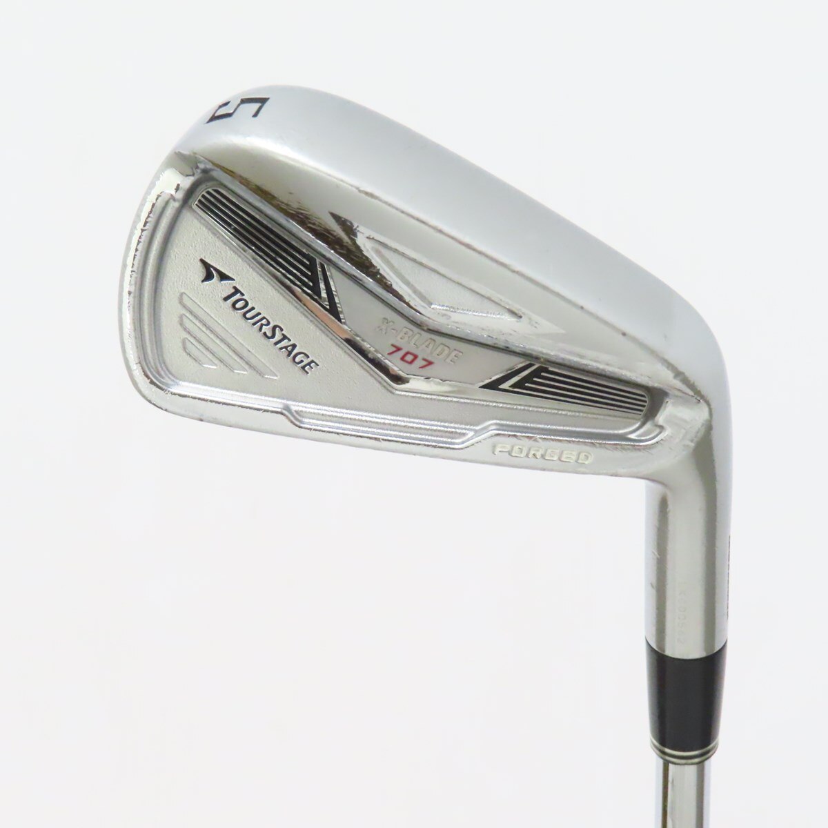TOURSTAGE X-BLADE 707 FORGED アイアンセット 8本 中古】X-BLADE 707 アイアン N.S.PRO 950GH WEIGHT FLOW 25 S D