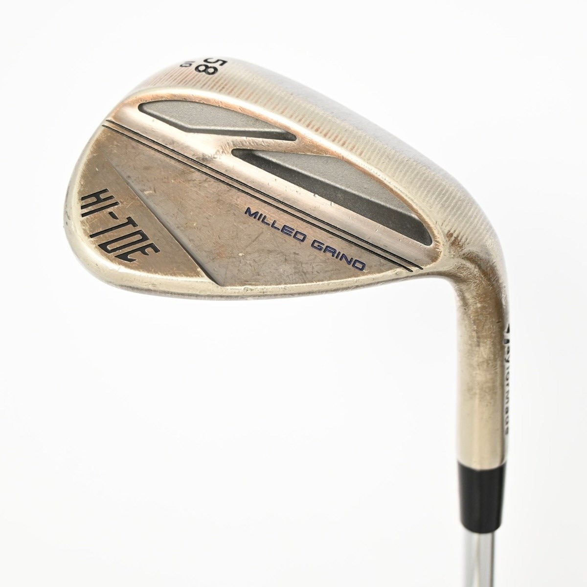 HI-TIDE 58° Wedge ミルドグラインド 中古】ミルドグラインド HI-TOE3 ウェッジ Dynamic Gold HT 58-10 S200