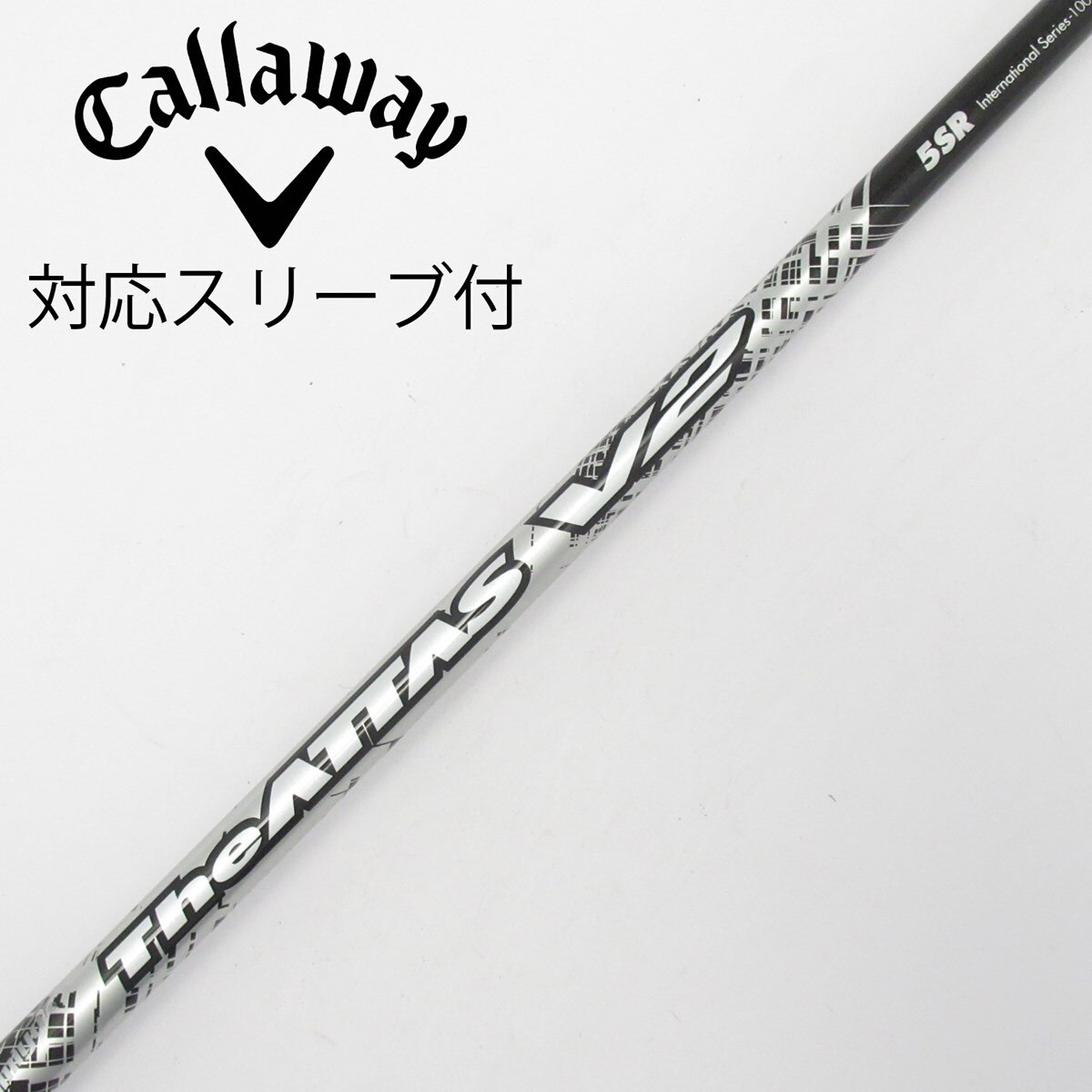 中古】THE ATTAS V2 ドライバー用_スリーブ付 THE ATTAS V2 5 SR C