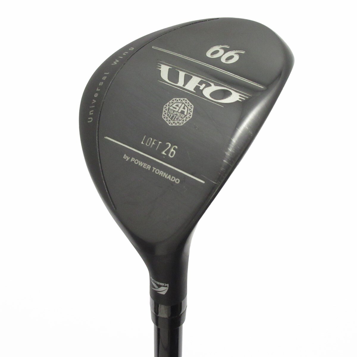 未使用品　展示品　キャスコ　UFO　ユーティリティ　66　R　26度 中古】UFO by POWER TORNADO ユーティリティ Falcon Shaft 26 R C