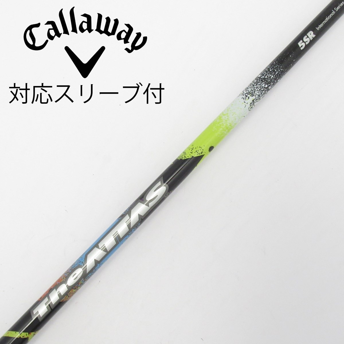 中古】THE ATTAS ドライバー用_スリーブ付 THE ATTAS 5 SR C(シャフト