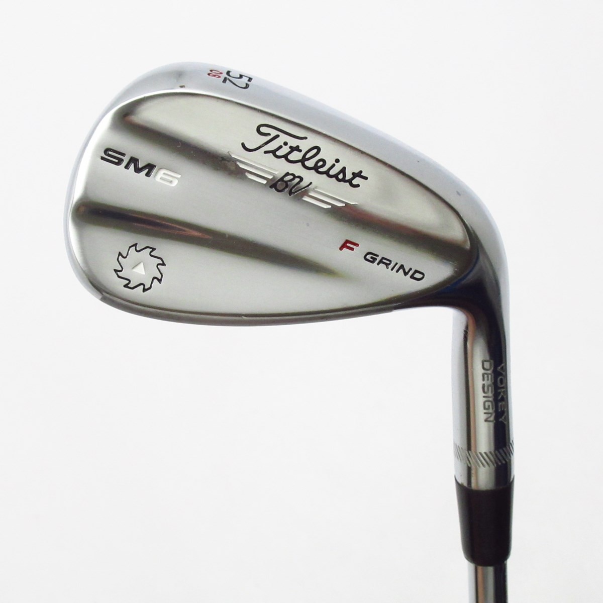 中古】Vokey SM6 ツアークローム F GRIND US ウェッジ Dynamic Gold 52